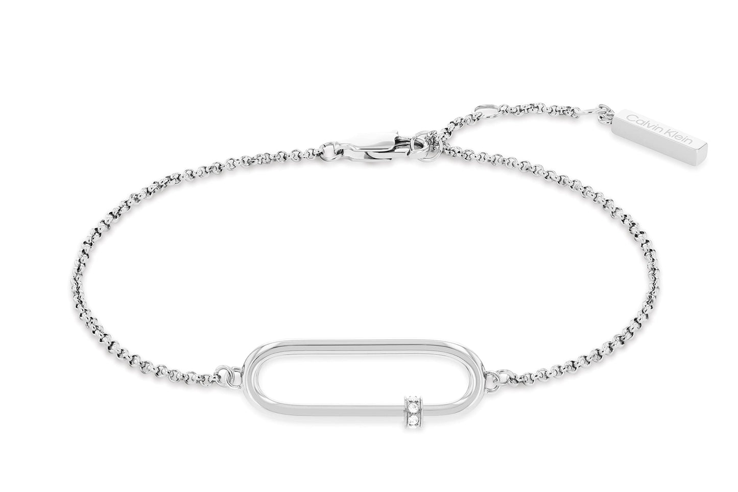 CALVIN KLEIN ELONGATED OVAL, WOMEN's BRACELET