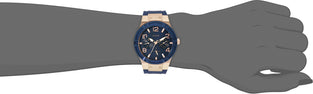 GUESS 39MM Silicone Sport Watch - Navy Blue