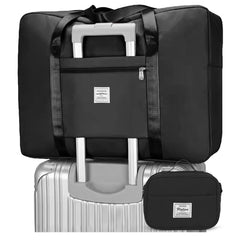 Travel Duffle Bag, A1-Black（With Toiletry Bag）