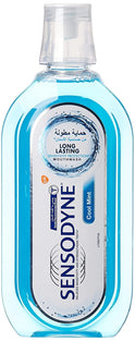 Sensodyne Mouthwash For Sensitive Teeth, Alcohol Free Mouth Wash, Cool Mint Flavour, 500 Ml