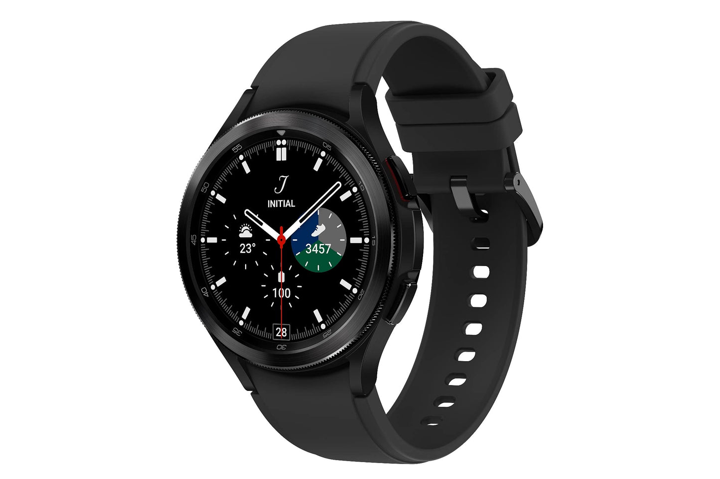 Samsung Galaxy Watch4 Classic Bluetooth(4.6 cm, Black, Compatible with Android Only)