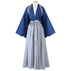 Resnan Japanese Samurai Kimono, Martial Arts Costume Sportswear Hakama Aikido Kendo Uniform, Pants Traditional Kimono