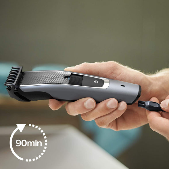 Philips Series 5000 Beard Trimmer, Gray, Bt550213.