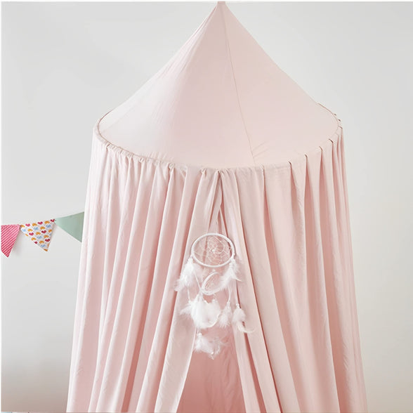 Beauenty Bed Canopy for Girls Room,Princess Bed Canopies for Kids Room,Extra Large Kids Bed Canopy for Girls Boys Bedroom Decor,Soft Smooth Playing Tent Canopy for Decoration,Playing,Reading,Sleep