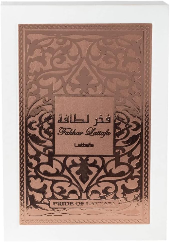 Lattafa Fakhar for Women Eau de Parfum Spray, 3.4 Ounce