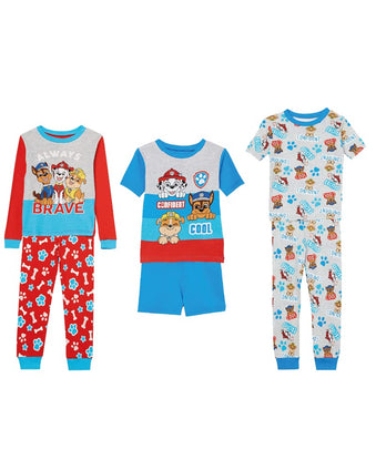 Nickelodeon Boys' Paw Patrol Snug Fit Cotton Pajamas 2Y