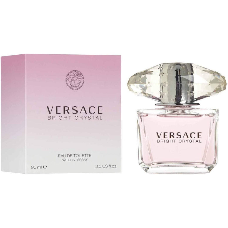 Versace Bright Crystal Eau de Toilette For Women, 90 ml