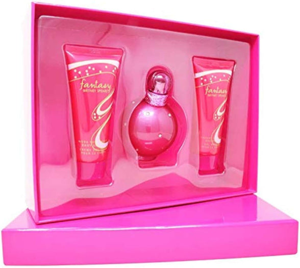 BRITNEY SPEARS FANTASY (W) EDP 100ML+100ML SG+100ML BL SET