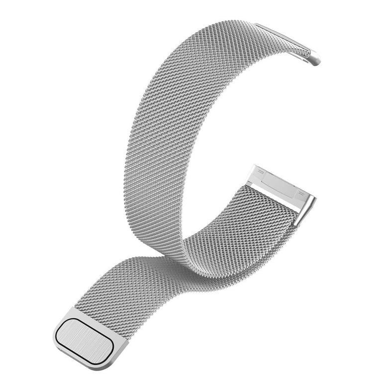 MARGOUN Compatible with Fitbit Versa 3 / Versa 4 and Sense Bands for Women Men, Stainless Steel Metal Mesh Band Breathable Replacement Accessories Bracelet Smartwatch Strap with Magnet Lock