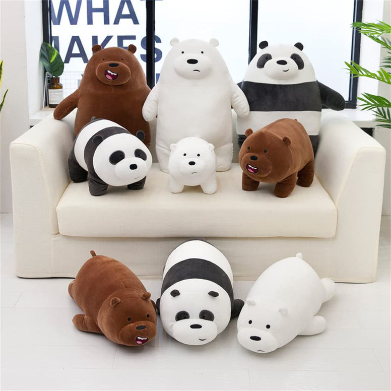 SYOSI Lying Panda Plush Toys SYOSI Stuffed Animals Doll Soft Large Plush Toys for Kids Children Birthday Gift Cute Nap Sofa Pillow, 1 Pcs