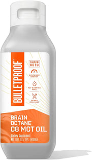 Bulletproof Brain Octane Oil, Reliable and Quick Source of Energy, Ketogenic Diet, More Than Just MCT Oil (16 Ounces)