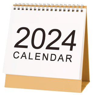 Desk Calendar 2023-2024: Monthly Desk Calendar, Runs from September 2023 Through December 2024, 8.66x7.08 inches