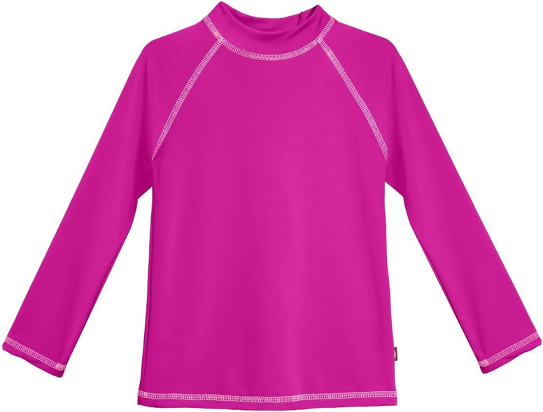 City Threads Girls' SPF50 Rash Guard Sun Swimming Tee Pool & Beach