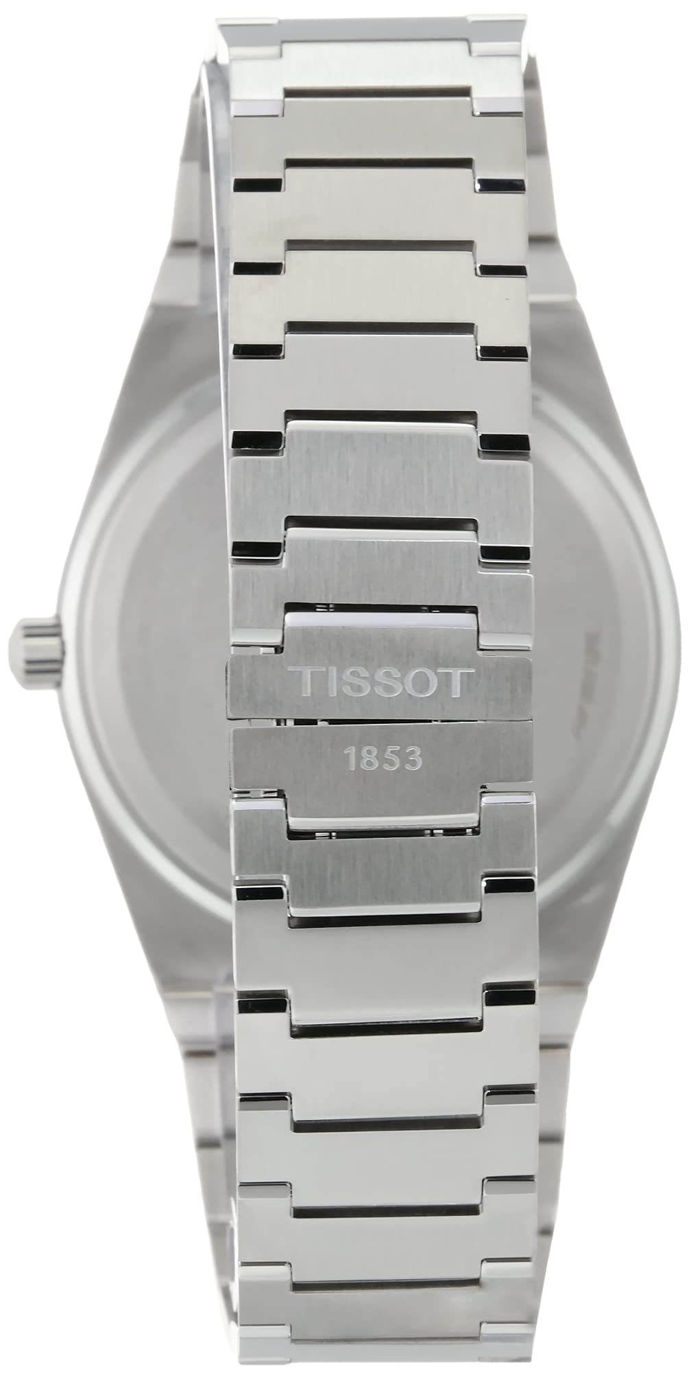 Tissot mens PRX 316L stainless steel case Dress Watch Grey T1374101105100, Grey, Quartz Movement