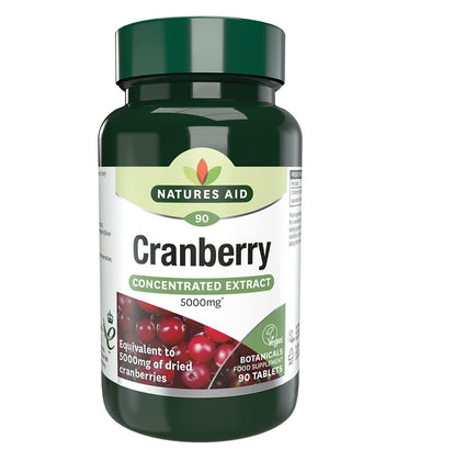 Natures Aid 5000 Mg Cranberry, 30 Tablets