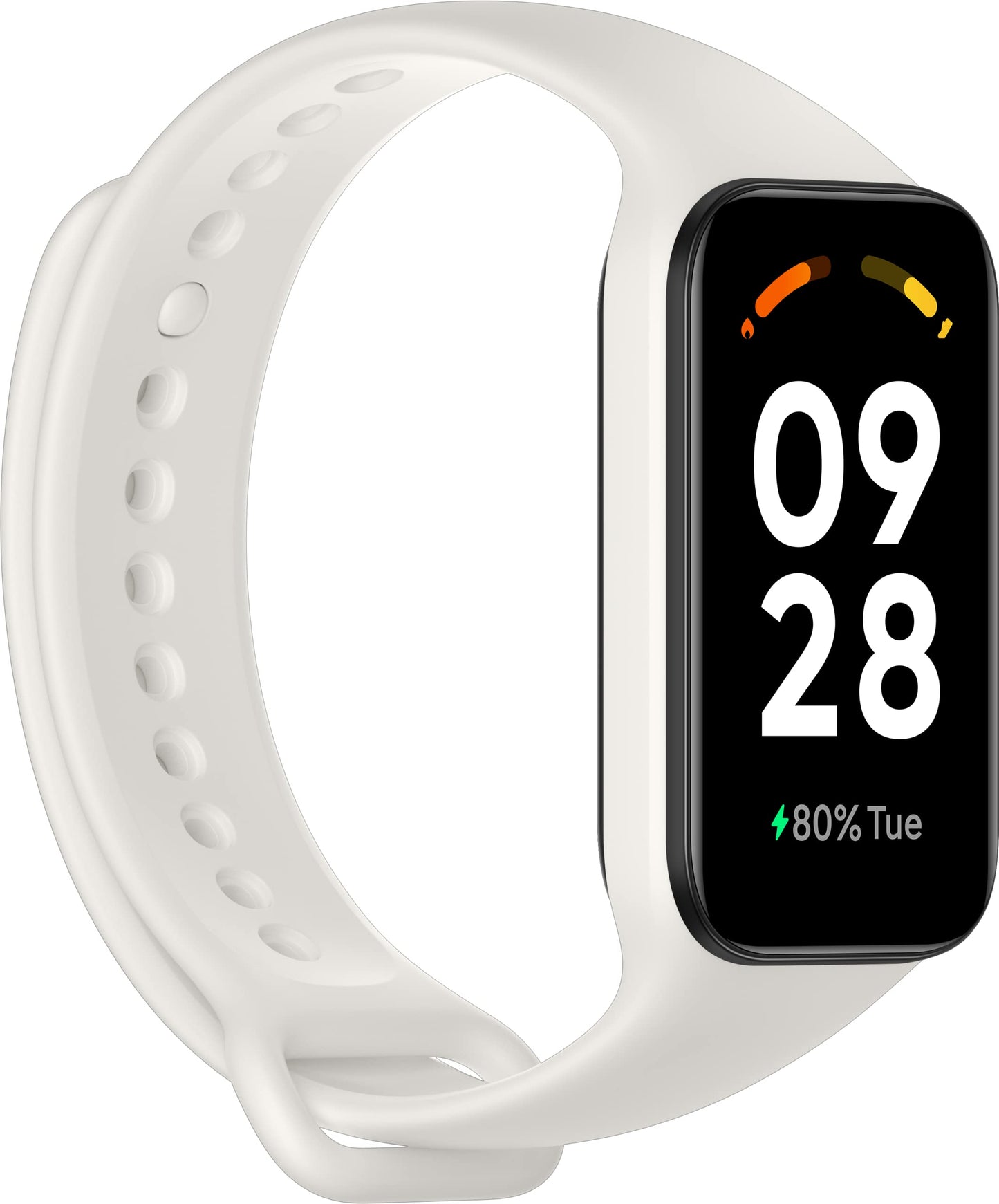 Xiaomi Redmi Smart Band 2 Fitness in a big way, Vibrant 1.47" TFT display | 30 + Sports Mode | Up to 14 days Battery Life| Water resistant up to 50m - Ivory