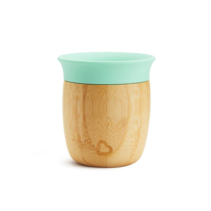 Munchkin Sippy Bambou Open Cup, Baby & Toddler Drinking Cup for 6 Months & Over, Bamboo, BPA Free Weaning Cup for Kids & Babies, 360 Cup Design - 5oz/ 150ml