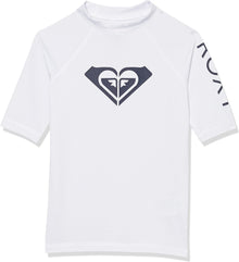 Roxy girls Rg Whole Hearted Short Sleeve Rashguard RG Whole Hearted Short Sleeve Rashguard