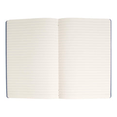 Simply Genius Soft Cover Notebook, 92 Rules Pages, 5.5X8.3 In, Navy - Pack Of 6