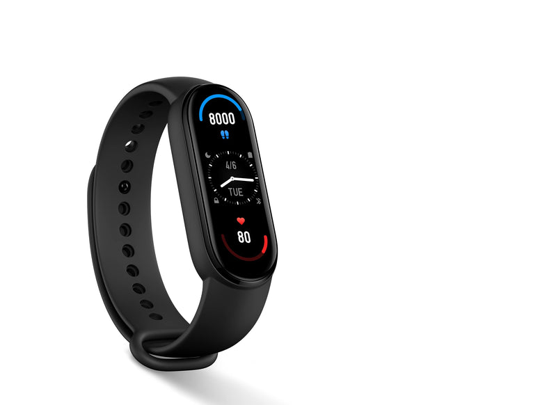 Xiaomi Mi Smart Band 6 Sports Smart Bracelet Amoled Display Black, Ob02527, Bhr4951Gl