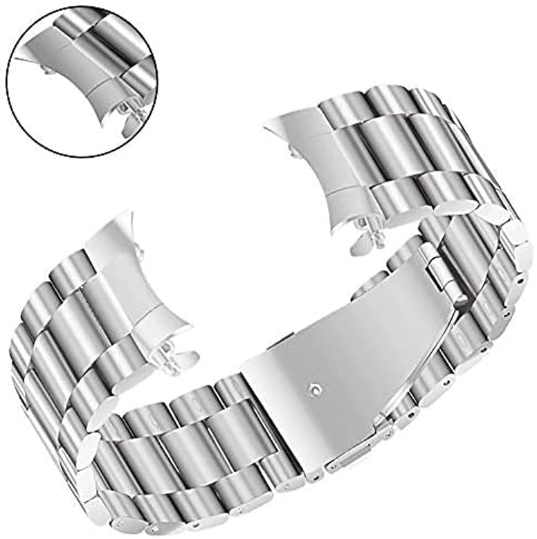 Dado Stainless Steel Replacement Band Compatible with Samsung Galaxy Watch 6 Classic 47mm | Watch 5 Pro 45mm | 4 Classic 46mm, NO Gap/Zero Gap Stainless Steel Quick Release Watch Band