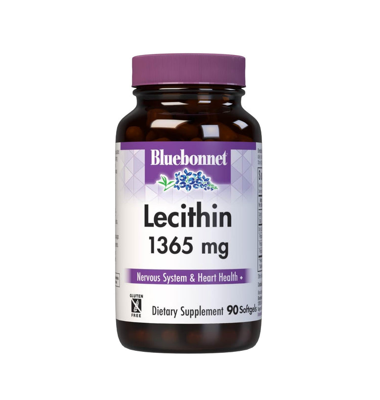Bluebonnet Lecithin 1365 Mg, 90 Soft Gels