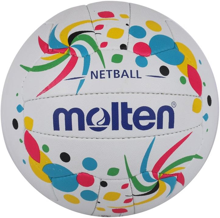 Molten Contender Netball Club and Match Level, Multi-Colour, size 5