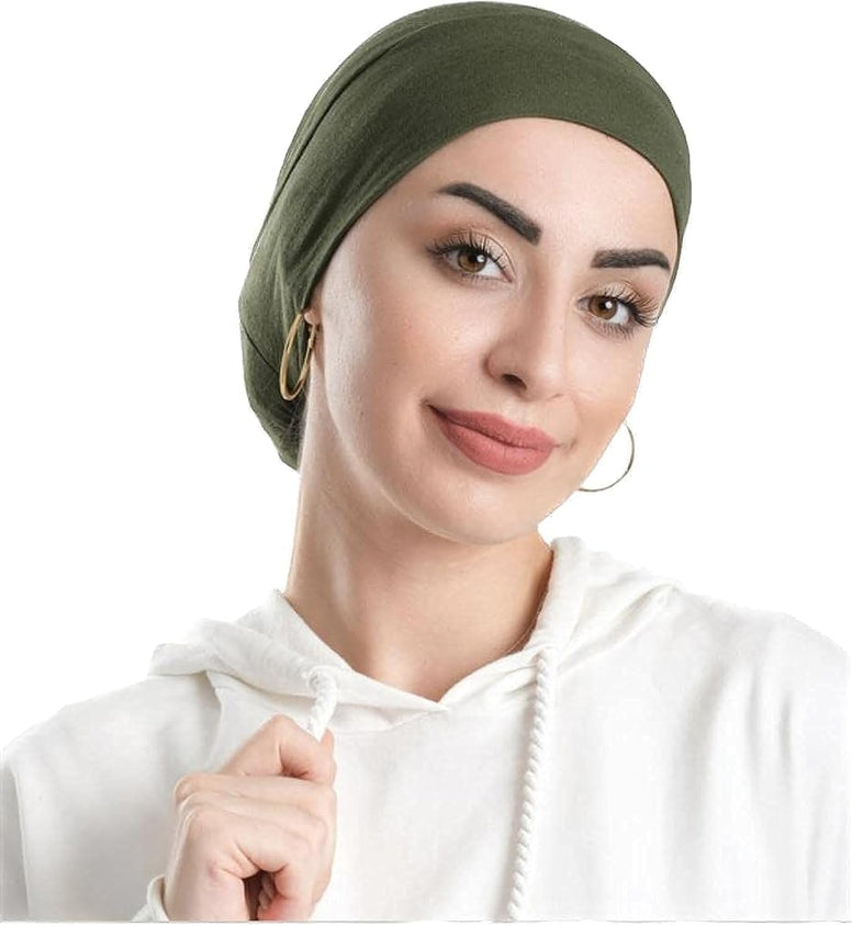 women stretchable cotton under hijab cap, bone under scarf for Muslim woman, hijab inner