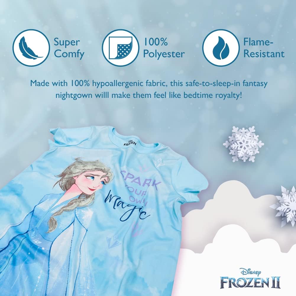 Disney girls Frozen Minnie Princess 3 Pack Nightgown Nightgown (pack of 8)