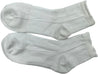 EveryOne Girls School Socks Cotton White,set Of 12 Pair