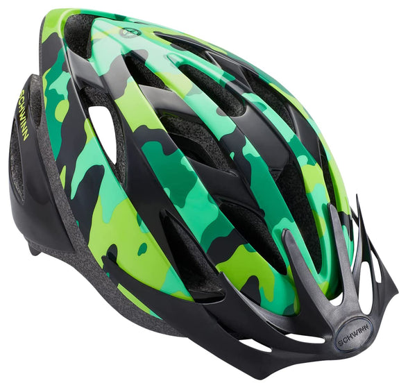 Schwinn Thrasher Bike Helmet, Lightweight Microshell Design, Sizes for Adults, Youth and Children