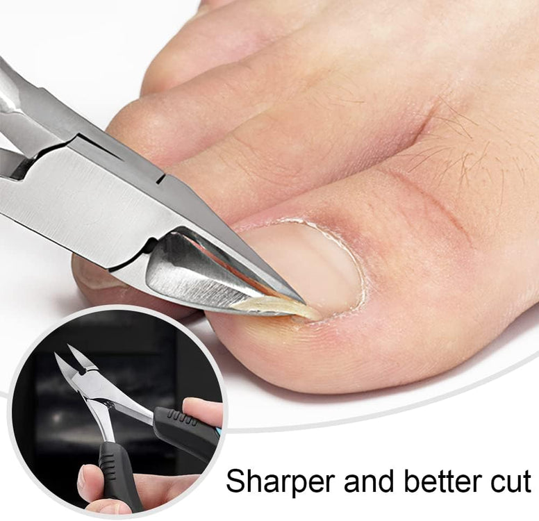 Toenail Clipper Professionally Toe Nail Clipper Stainless Steel Toenails Trimmer for Men Women and Seniors