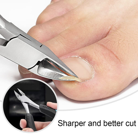 Toenail Clipper Professionally Toe Nail Clipper Stainless Steel Toenails Trimmer for Men Women and Seniors
