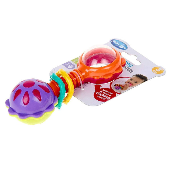 Playgro Baby Twisting Barbell Rattle For Baby Infant , Pack Of 1