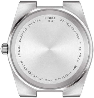 Tissot mens PRX 316L stainless steel case Dress Watch Grey T1374101105100, Grey, Quartz Movement