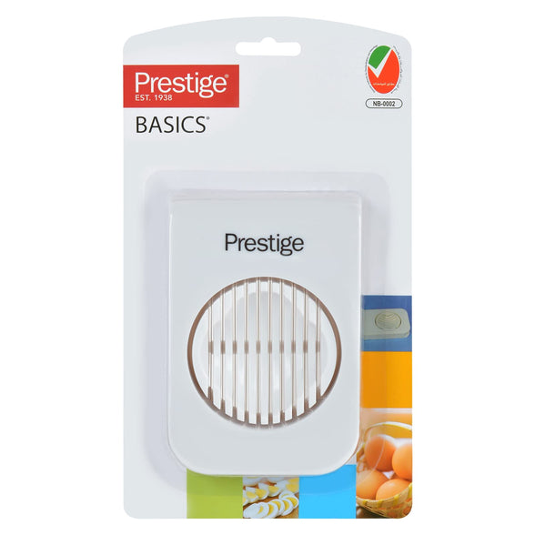 Prestige Stainless Steel Egg Slicer|Handy and Lightweight|Quick Slicing|Easy to clean-White