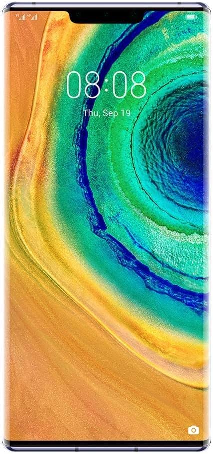 Huawei Mate 30 Pro 4G Smartphone, Dual SIM, 256GB ROM ,8GB RAM,40MP,4500mAh, 6.53" Display - Space Silver