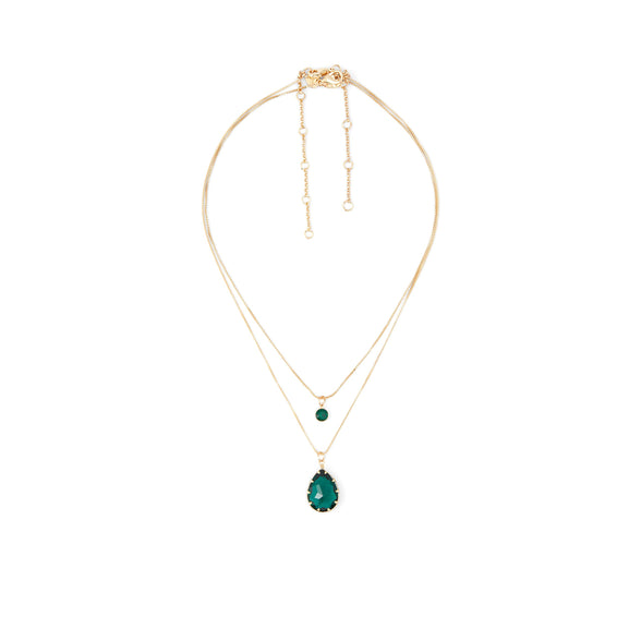 Aldo Women Necklace 23Beauceronee, Green, Standard