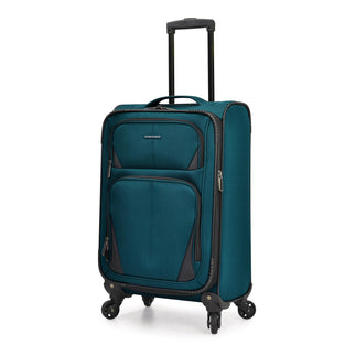 U.S. Traveler Aviron Bay Expandable Softside Luggage with Spinner Wheels