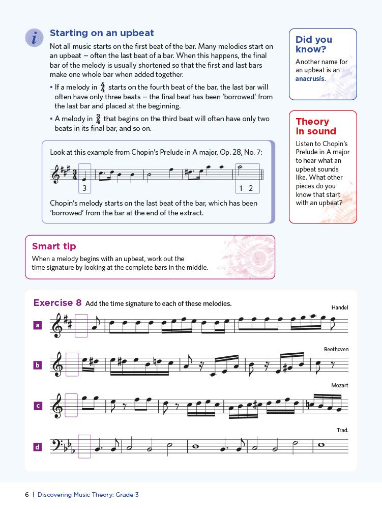 Discovering Music Theory, The ABRSM Grade 3 Workbook