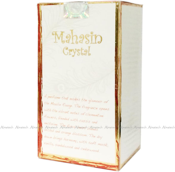 Lattafa Mahasin Crystal Perfume By Lattafa For Women, 100 ml, Eau De Parfum -11211