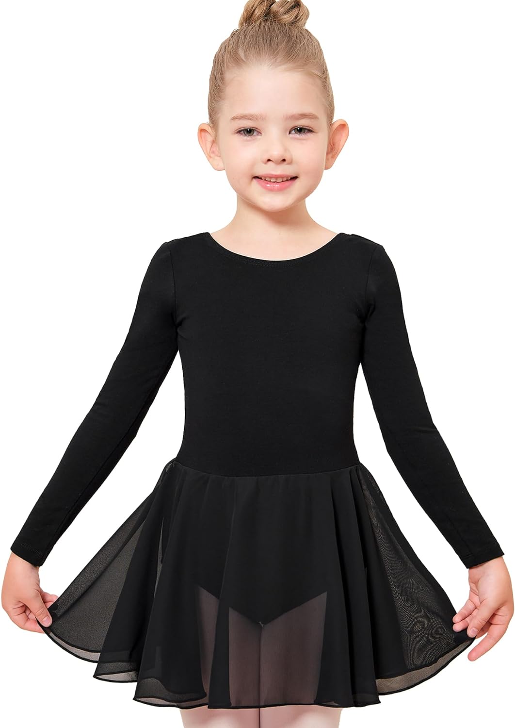 Stelle Girls Ballet Leotards Dance Dress Skirted Toddler Ballet Outfit (Toddler/Little Girl/Big Girl)