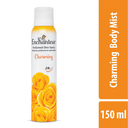 Enchanteur Charming Perfumed Deodorant With 24 Hours Odour Protection, 150 ml