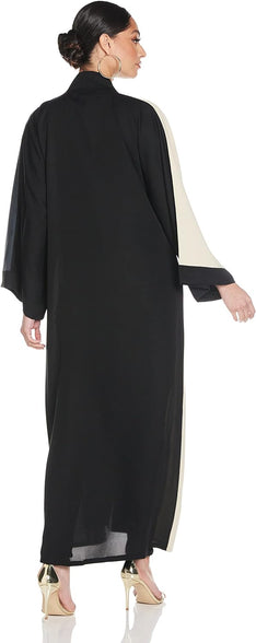 Nukhbaa Women's Abaya, Multicolour