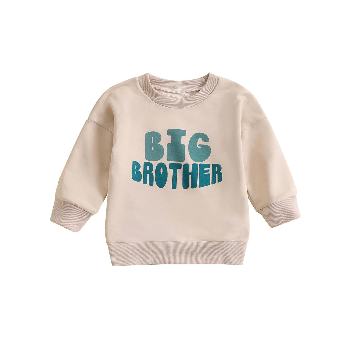 Frietlebird Big Brother Little Brother Matching Outfits Toddler Baby Boy Crewneck Sweatshirt Pullover Shirt Fall Clothes