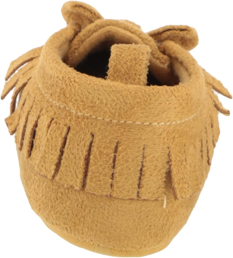 Gerber Baby Moccasins Crib Shoes Newborn Infant Neutral Boys Girls unisex-baby Crib Shoe, for 6 Months baby