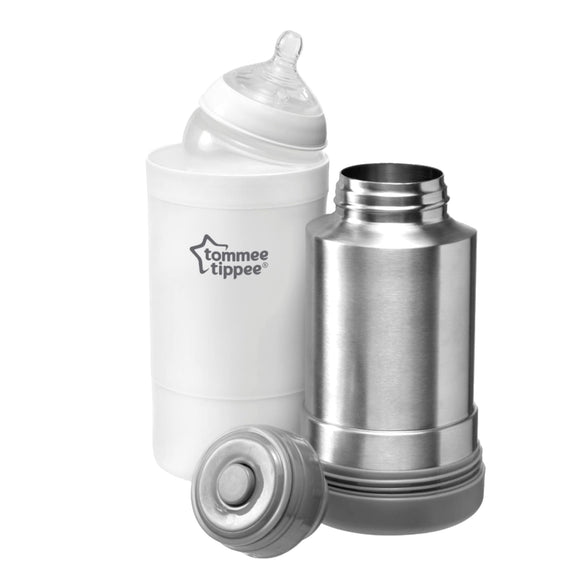 Tommee Tippee Tt423000 Closer To Nature Travel Bottle & Food Warmer, White