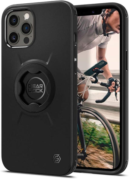 Spigen Gearlock iPhone 12 Pro Max GCF131 Black BikeMount Case