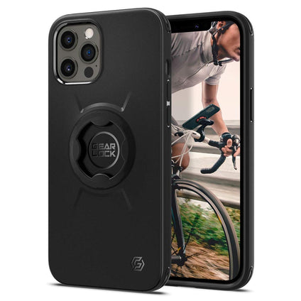 Spigen Gearlock iPhone 12 Pro Max GCF131 Black BikeMount Case