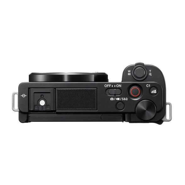 Sony Alpha ZV-E10 - APS-C Interchangeable Lens Mirrorless Vlog Camera - Black